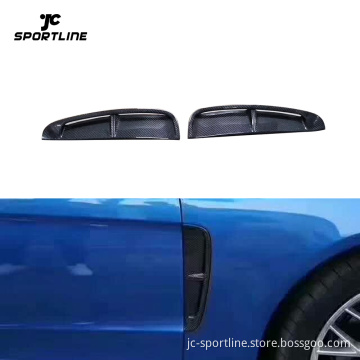 Carbon Fiber Car Fender Side Scoops for Porsche Panamera 971 (2017-2019)